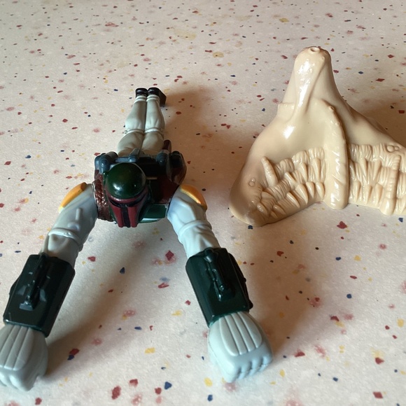 BOBA FETT Taco Bell Star Wars Toy 1996 Applause made. Fast food Toy. - Picture 5 of 5